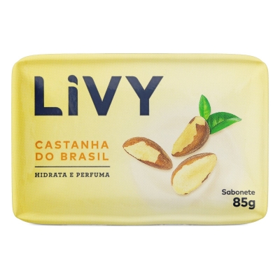 Sabonete Livy Castanha do Brasil 85g