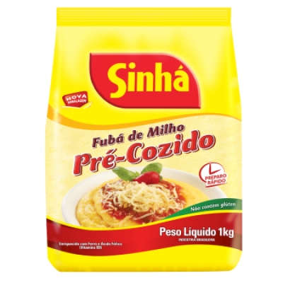 Fubá Pré-Cozido Sinhá 1kg