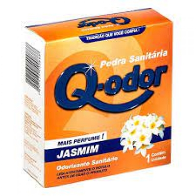 Pedra Sanitária Q.Odor Jasmim 40g