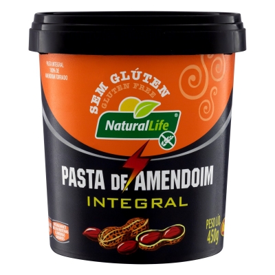 Pasta Amendoim Natural Life 450g