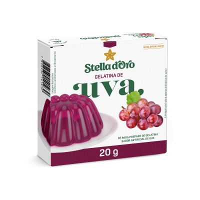 Gelatina Stella D'oro Uva 20g