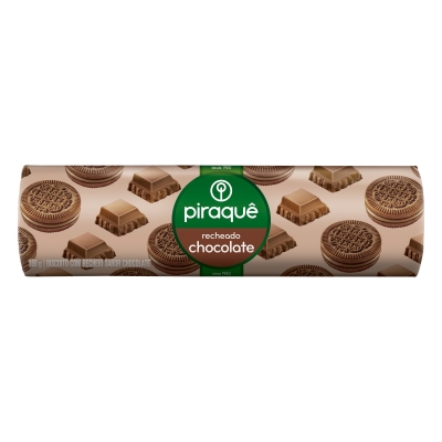 Biscoito Recheado Piraquê Chocolate 160g