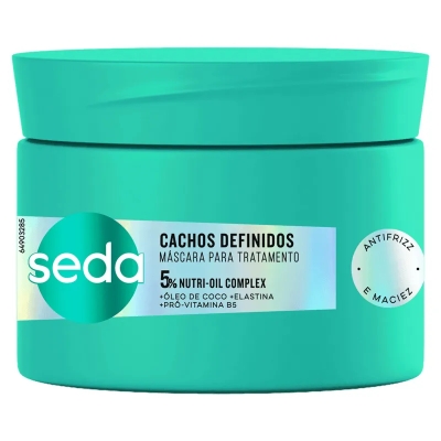 Máscara Para Tratamento Seda Cachos Definidos 300g