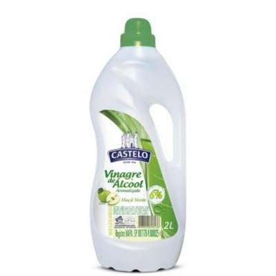 Vinagre Castelo Álcool 6% Maçã Verde 2l