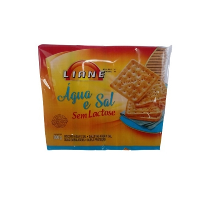 Biscoito Liane Água e Sal 800g