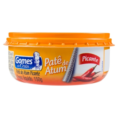 Patê de Atum Gomes da Costa Picante 150g