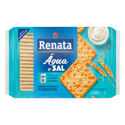 Biscoito Renata Água e Sal 360g