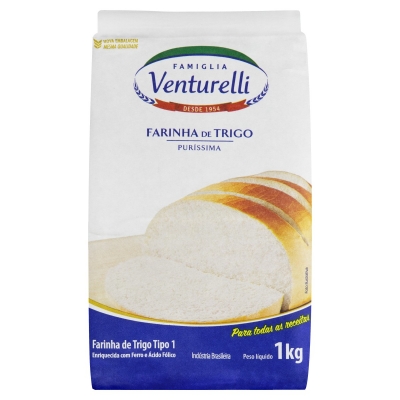 Farinha de Trigo Famiglia Venturelli Tipo 1 1kg