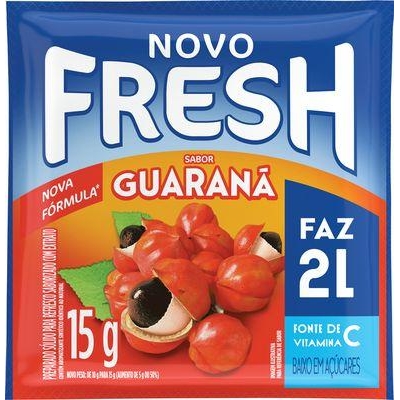 Refresco em Pó Fresh Guaraná 15g