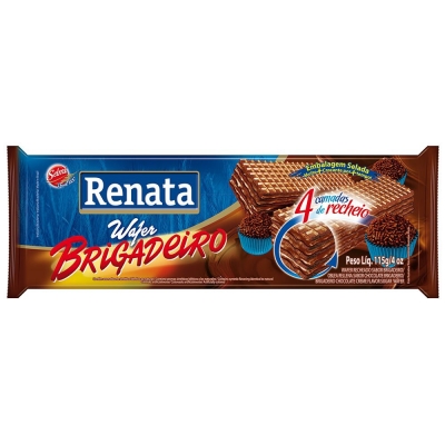 Wafer Renata Brigadeiro 115g