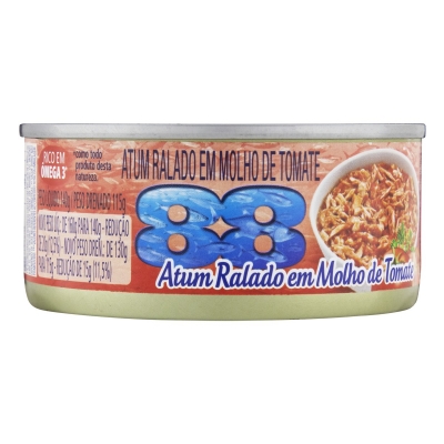 Atum 88 Ralado Molho de Tomate 140g