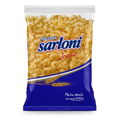 Macarrão Sarloni Sêmola Joelho 500g