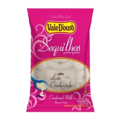 Sequilhos Vale D'ouro Leite Condensado 300g