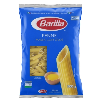 Macarrão Barilla C/Ovos Penne 500g