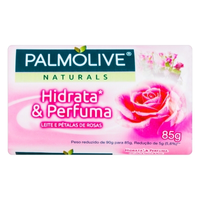 Sabonete Palmolive Leite/Pétalas de Rosas 85g