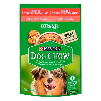 Ração Dog Chow Frango 100g