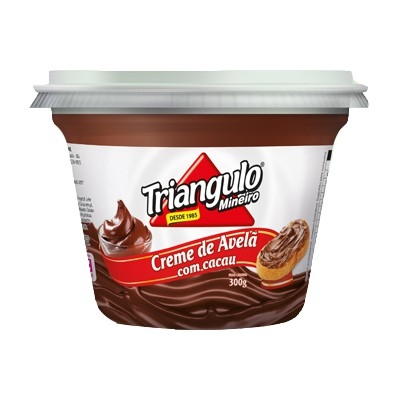 Creme de Avelã Triangulo 300g