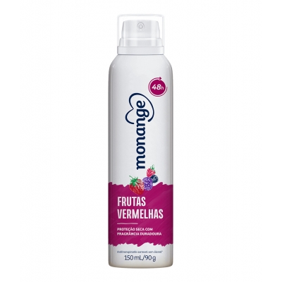 Desodorante Monange Aerosol Frutas Vermelhas 150ml