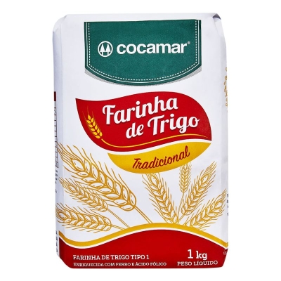 Farinha de Trigo Cocamar Papel 1kg