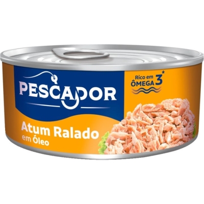 Atum Pescador Óleo Ralado 140g