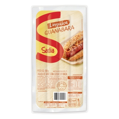 Linguiça Sadia Guanabara Fina 500g