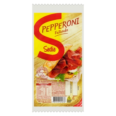 Salame Sadia Pepperoni Fatiado 100g