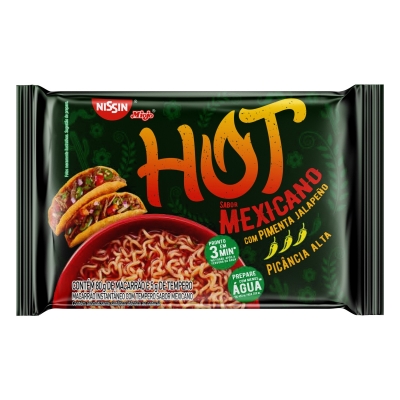 Miojo Nissin Lámen Hot Mexicano 85g