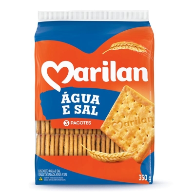 Biscoito Marilan Água e Sal 350g