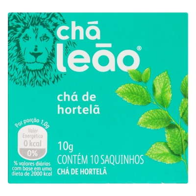 Chá Leão Hortelã C/10 10g