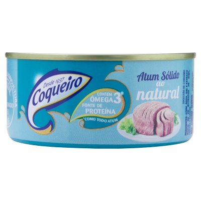 Atum Coqueiro Natural Sólido 170g