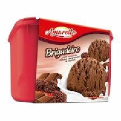 Sorvete Amaretto Brigadeiro 1,5l