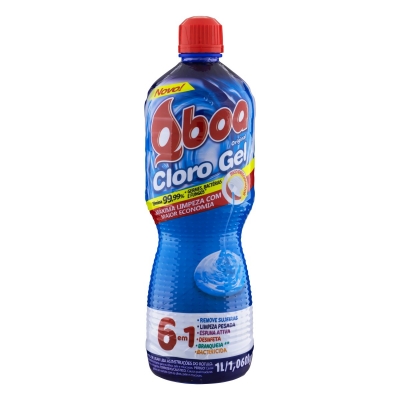 Cloro Gel Qboa 1l