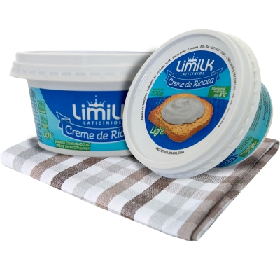 Creme de Ricota Limilk Light 200g