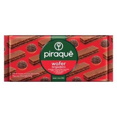 Biscoito Wafer Piraquê Brigadeiro 100g