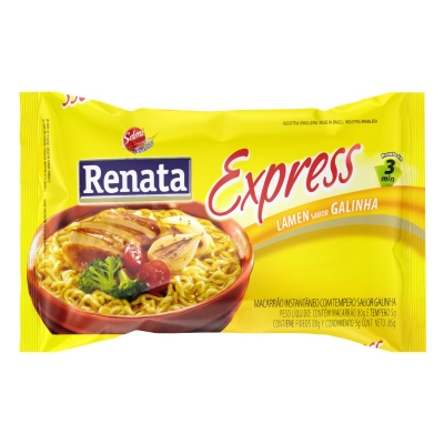 Macarrão Instantâneo Renata Galinha 85g