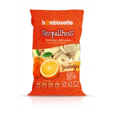 Sequilhos Bom Biscoito Laranja 320g