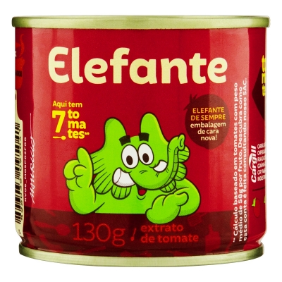 Extrato de Tomate Elefante 130g