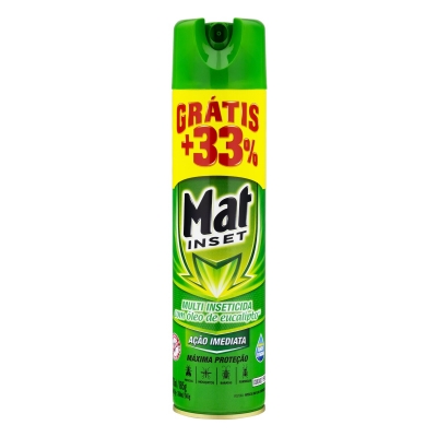 Inseticida Mat Inset Eucalipto 360ml 33% Grátis