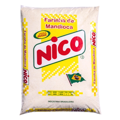 Farinha de Mandioca Nico Tipo 2 1kg