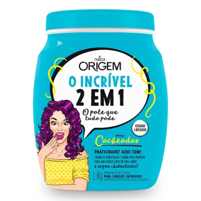 Creme de Tratamento Origem 2em1 Cachos 1kg
