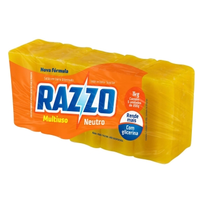 Sabão Razzo Neutro C/5 180g