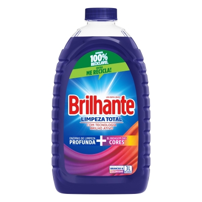 Detergente Líquido Brilhante 3l