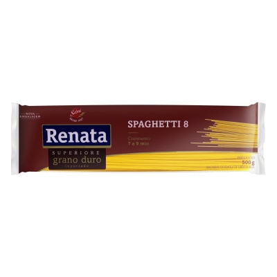 Macarrão Renata Grano Duro Spaghetti 8 500g