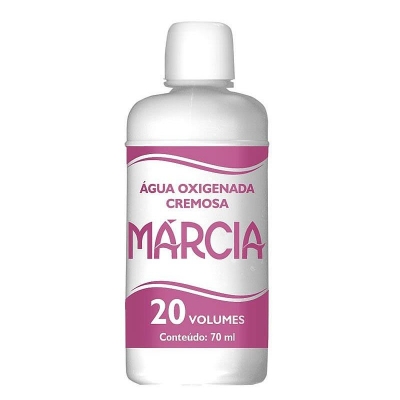 Água Oxigenada Cremosa Márcia 20 Volumes 70ml