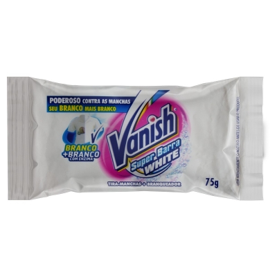 Sabão Super Barra Vanish White 75g