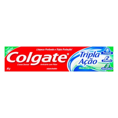 Creme Dental Colgate Tripla Ação 90g