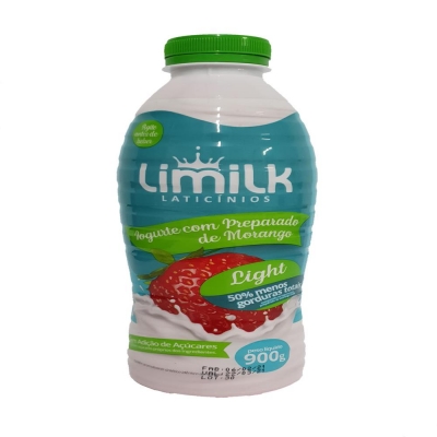 Iogurte Limilk Morango Light 900g