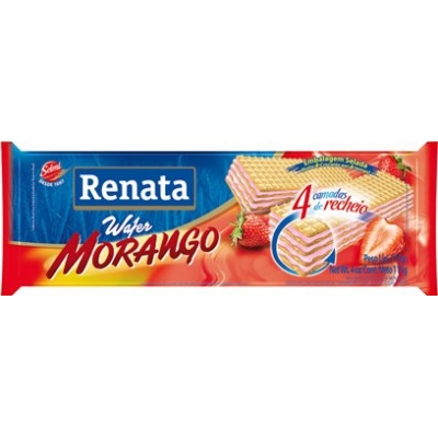 Wafer Renata Morango 115g