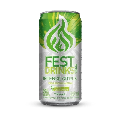 Bebida Mista Fest Drink Intense Citrus 269ml