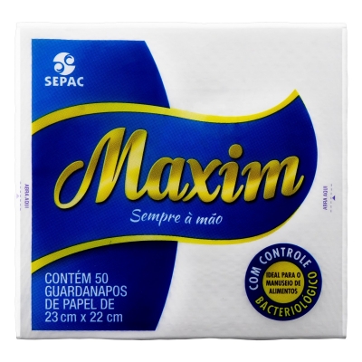 Guardanapo Maxim 23x22cm C/50